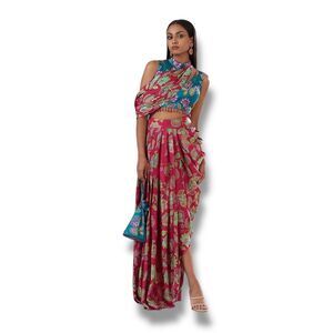 DiyaRajvvir Skirt Modal Printed Skirt Medium